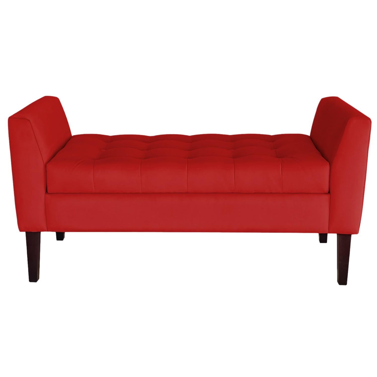 Genérico - Banqueta Baúl Patagonia Color Burdeo