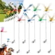thumbnail image 1 of Clips libélula 3D simulación estacas jardín disuasivo moscas ciervo caballo decoración patio 8, 1 of 7