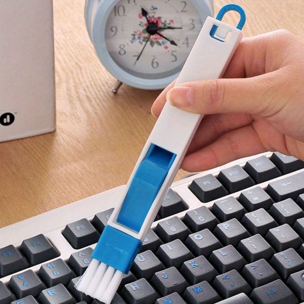 1pc Multifunction Window Computer Cleaning Brush Window Groove Keyboard Cleaner Dust Shovel Window Track Cleaner Tool, Kitchen Accessories Gadgets