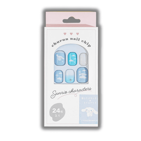 Chip de uñas a presión Kamio Japan Sanrio Churun Cinnamoroll