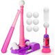 thumbnail image 1 of Set Tball TOY Life Rosa Lanzador 6 Pelotas Edades 3 a 8, 1 of 3