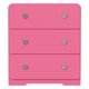 thumbnail image 1 of Mesa de cama pintada moderna con manijas en forma de U para el dormitorio y la entrada, 1 of 5