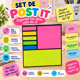 thumbnail image 5 of Set X 7 Blocks Notas Adhesivas Post It Multicolor, 5 of 5