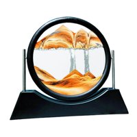 Magideal - Cuadro De Paisaje De Cristal Que Fluye Grande, Pintura De Paisaje Para Escritorio, Decoración Del Hogar, Sala De Estudio, Estanterías Para Adultos , B B