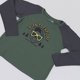 thumbnail image 4 of Polera Niño Kids Manga Larga Raglan Verde Corona, 4 of 5