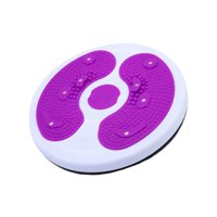 Magideal - De Cintura, Equipo De Tabla De Torsión, Placa De Torsión, Disco De Torsión De Cintura Portátil Para Abdomen, Fitness, Entrenamiento, Caderas , Violeta