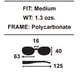 thumbnail image 3 of Lentes Carico Polarizado Ambar Verde, 3 of 3