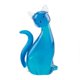 thumbnail image 1 of Figura artística de cristal Accent Plus, gatito azul, 10 x 6 x 20 cm, 1 of 2