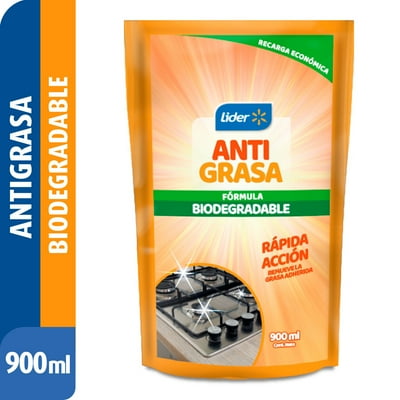 Limpiador Antigrasa Líquido Doypack 900 Ml Lider