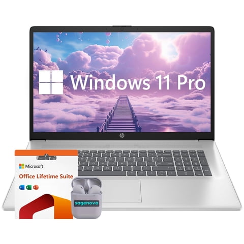 Portátil Hp 17,3"" Windows 11 Pro 8 Gb Ram 256 Gb Ssd