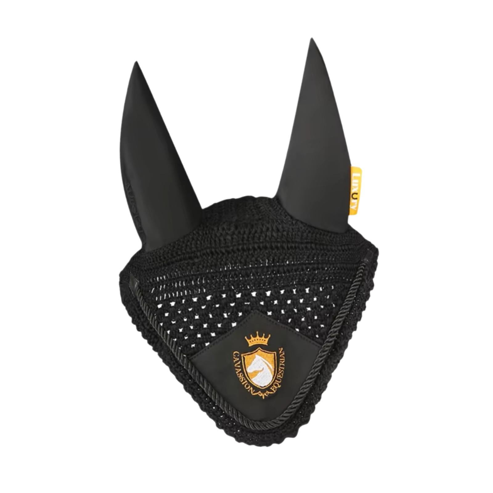 Magideal - Máscara De Oreja De Caballo, Máscara De Mosca Ecuestre, Transpirable, Ligera, Suave, Protección Para Arnés Y Equipo De Caballo, Protección De Oídos Pa