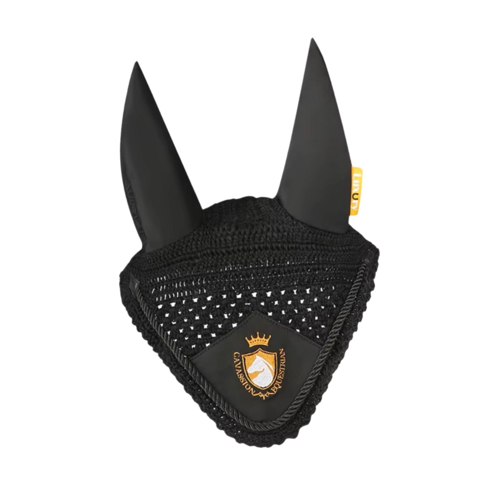 Magideal - Máscara De Oreja De Caballo, Máscara De Mosca Ecuestre, Transpirable, Ligera, Suave, Protección Para Arnés Y Equipo De Caballo, Protección De Oídos Pa