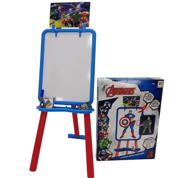 Juego Educativo Pizarra Doble Con Atril Avengers - Marvel