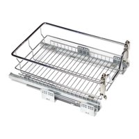 Cesta Extraccion Total 450 Mm Fijo Al Frente Hbt Cromo