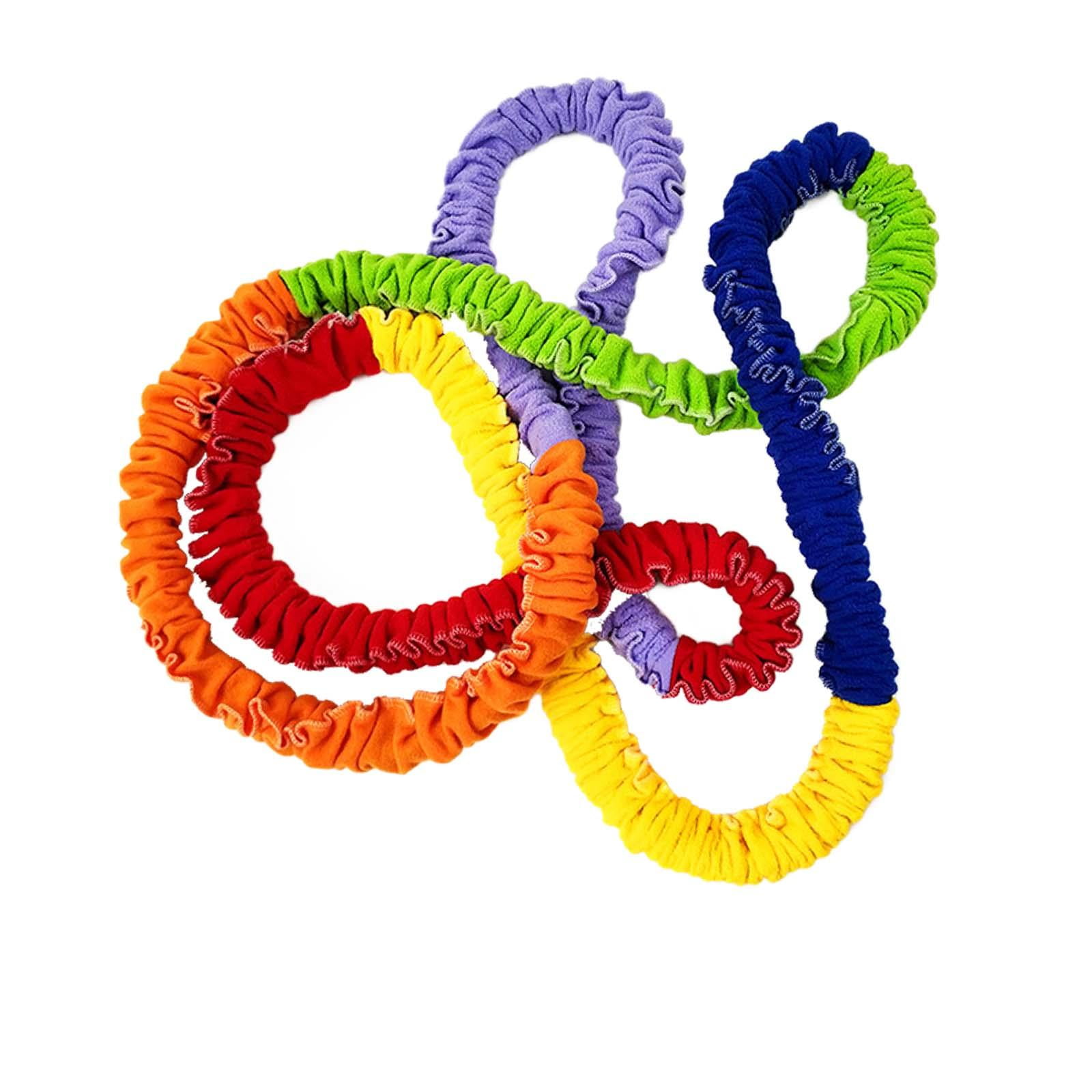 Magideal - Banda Elástica Cooperativa, Cuerda De Tracción Para Deportes De Equipo, Banda De Resistencia Para Juguetes Al Aire Libre Para Niños Para Patio De Jueg 6 Metros