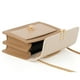 thumbnail image 2 of Bandolera TOP BAND Cute de piel sintética para mujer, color beige, 2 of 3