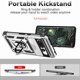 thumbnail image 3 of Funda Resistente Anillo Soporte Google Pixel 7 Pro Privacidad Cámara Montaje Magnético Plata, 3 of 5