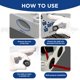 thumbnail image 5 of Kit de ojales de goma AAM ESSENTIALS para cableado, 205 piezas, 5 of 8