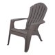 thumbnail image 1 of Silla Reposera Plastica de Terraza Estilo Adirondack Cafe, 1 of 3
