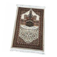 Magideal - Alfombra Islámica Para Oración Islámica, Suave, Rectangular, Portátil, Para Ramadán Estilo D