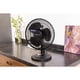 thumbnail image 2 of Ventilador de mesa Comfort Zone CZ121BK, 30 cm, oscilante de 3 velocidades, 2 of 9