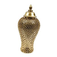 Magideal - Tarro De Jengibre Clásico, Organizador De Tarros De Almacenamiento De , Arreglo Floral , , Regalo Artesanal Para Mostrador, , 20,5 Cm X 20,5 Cm X 46 Cm 205 Cm X 205 Cm X 46 Cm