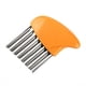 thumbnail image 1 of 1pc Potato Cutter Chip French Fry Maker Stainless Steel Wavy Knife French Fries Chopper Kitchen Knife Chopper French Fry Maker Tools, 1 of 4