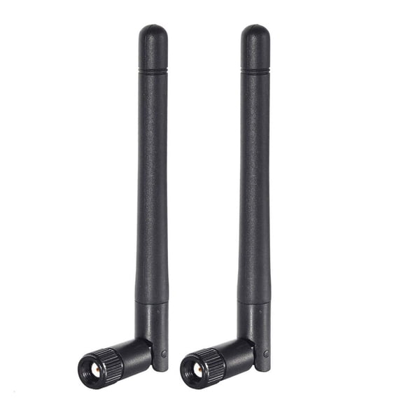Antena WiFi Bingfu de doble banda 2,4 GHz 5 GHz 5,8 GHz 3dBi RP-SMA macho