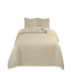 thumbnail image 1 of Cubrecama Quilt De Verano Con Pompones 2 Plazas Beige, 1 of 4