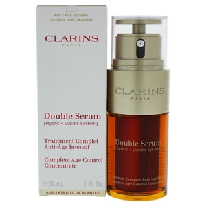 Clarins - Concentrado De Control De Edad Completo De Doble Suero De Para Unisex - Suero