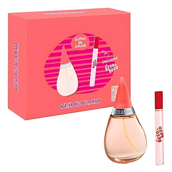 Gotas De Color Estuche Edt 50ml+beso En Beso 10ml