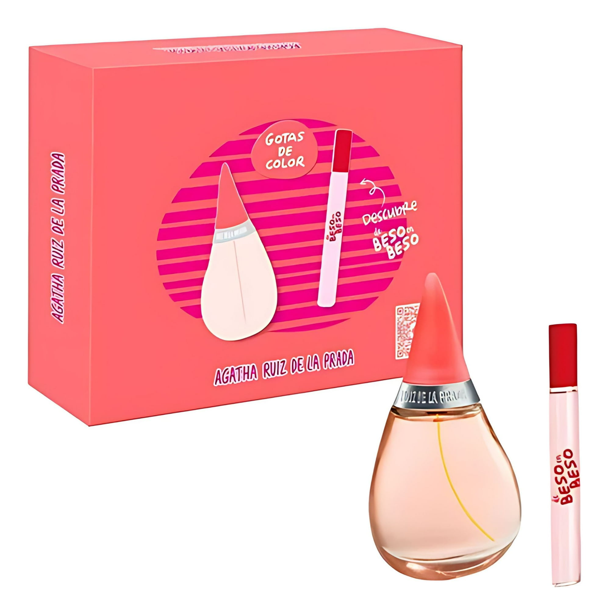 Agatha Ruiz De La Prada - Gotas De Color Estuche Edt 50ml+beso En Beso 10ml