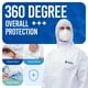 thumbnail image 2 of Traje protector médico desechable de Medtecs, 2 of 6