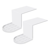 Magideal - 2X Detergentes Para Ropa, Portavasos, Organizadores De Bañera, Toboganes, Jabón Líquido, Ropa De Baño, Suavizante De , Dispensador Resistente Que