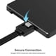 thumbnail image 5 of Cable SATA III SABRENT CB-SRK3, paquete de 3, 51 cm, negro, 5 of 7
