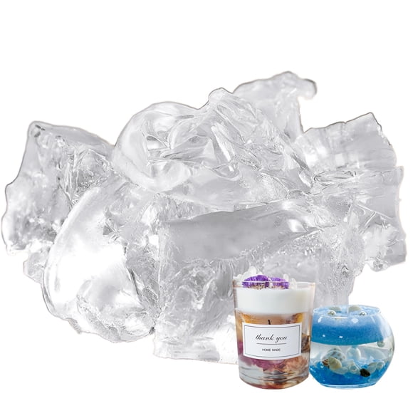 Gel Wax CoolCrafts 2,3 kg Transparente para Fabricación de Velas