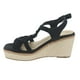 thumbnail image 2 of Sandalia Chalada Mujer Pole-2 Negro Casual, 2 of 6