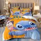 thumbnail image 1 of Stitch Duvet Cover Home Multi-piece Pillowcase Quilt Cover Bedding Multi-size Single Double Bed Microfiber 3D Printing, 1 of 5