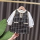 thumbnail image 2 of Vestido Manga Larga De 2 Prendas Para Niñas Primavera Verano, 2 of 3