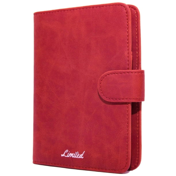 Porta Pasaporte y Documentos - Rojo