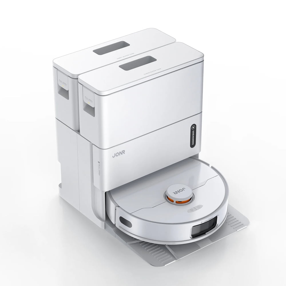 Jonr, Xiaomi Ecosistema - Robot Aspirador Y Fregador Jonr T5 Pro Gen 2 Con Base De Lavado/secado Autovaciable 15000pa Succion
