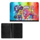 thumbnail image 2 of Equestria Girls Porta Pasaporte y Cartera de Viaje Premium de Cuero PU, Funda de Pasaporte Bloqueo RFID con Ranuras para Tarjetas de Crédito, Estuche para Libro de Pasaporte para Familia 10cm × 15cm, 2 of 6