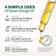 thumbnail image 5 of Aceite esencial KUKKA Orange 120 ml para cabello, piel y aromaterapia, 5 of 7