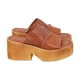 thumbnail image 3 of Sandalia Mujer Café July Crocco Police, 3 of 5