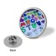 thumbnail image 3 of Alphabet Lore-Theme Round Button Badge: Premium Metal Construction, Ideal for High-End Events 2.8 cm, 3 of 6