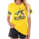 thumbnail image 1 of Camiseta de manga corta con gráfico divertido de frutas para mujer Talovee, 1 of 4