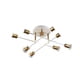 thumbnail image 5 of Lámpara de Sputnik, colgante de techo, dormitorio, de montaje empotrado , Blanco, 9 cabezas, 5 of 5