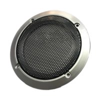 Magideal - Rejilla De Altavoz De 3,5 Pulgadas, Malla Metálica, Redonda, Accesorio De Audio, Protector Decorativo, Protector De Altavoz Para Presentaciones En Esc