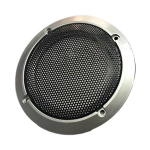 Magideal - Rejilla De Altavoz De 3,5 Pulgadas, Malla Metálica, Redonda, Accesorio De Audio, Protector Decorativo, Protector De Altavoz Para Presentaciones En Esc