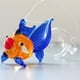 thumbnail image 4 of Decoración de vidrio EINCORN 4 cm Peces burbuja – 6 piezas, 4 of 8